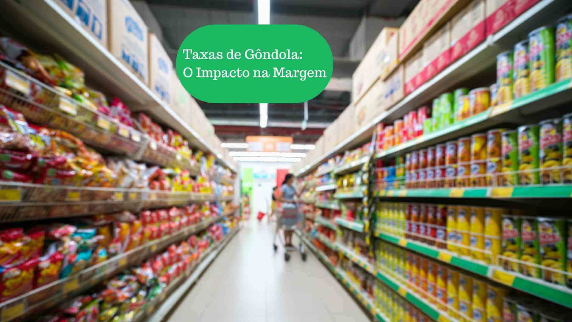 Imagem mostrando as taxas de gondolas