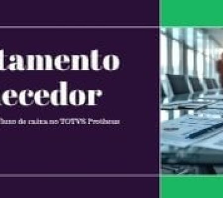 Capa para Facebook - Adiantamento a Fornecedor